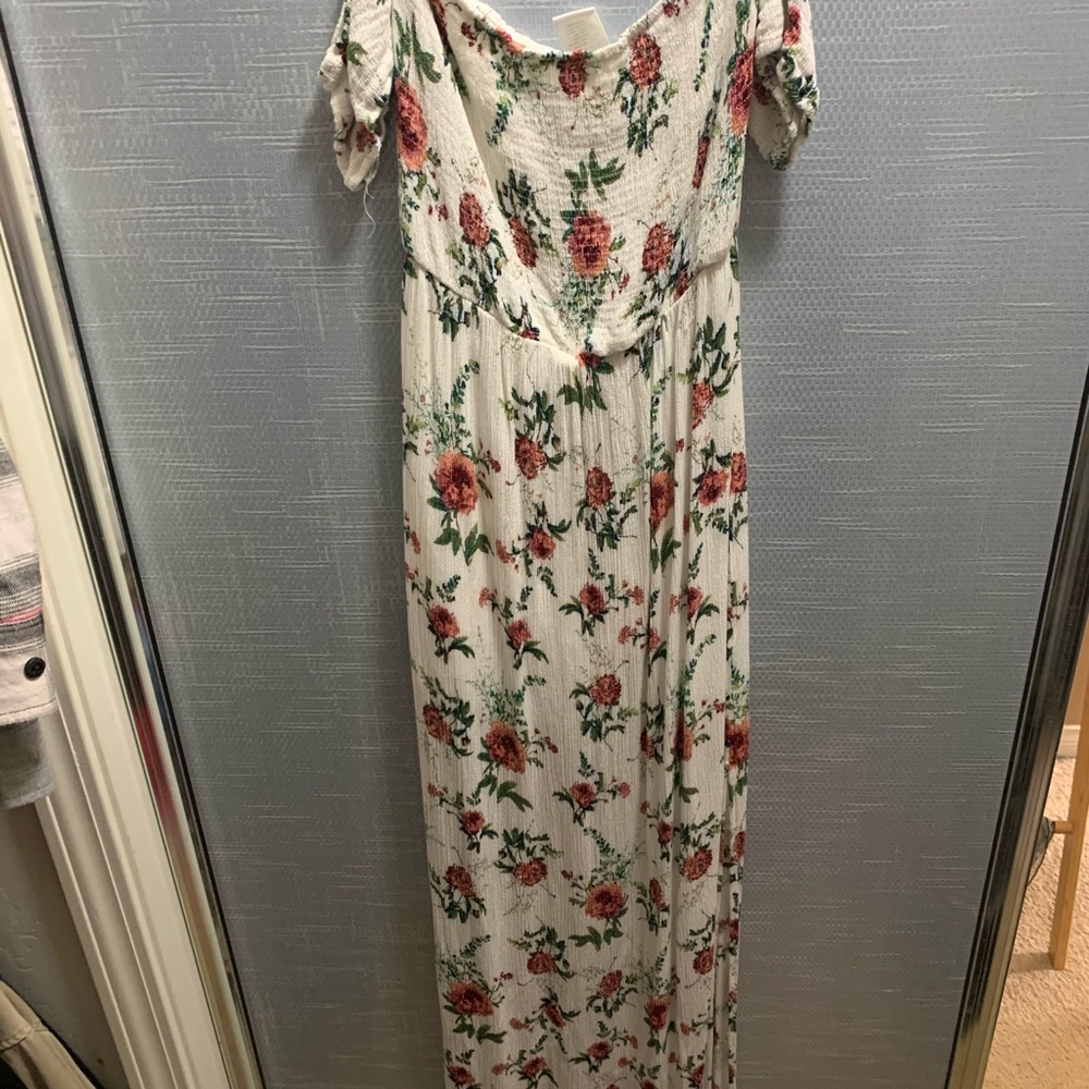 Floral maxi dress